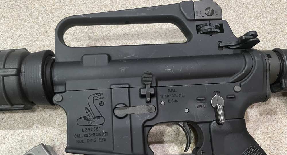 Bushmaster AR-15 XM15-E2S M4 A2 Upper M4 Stock A2 16" HBAR Barrel -Unfired -img-4