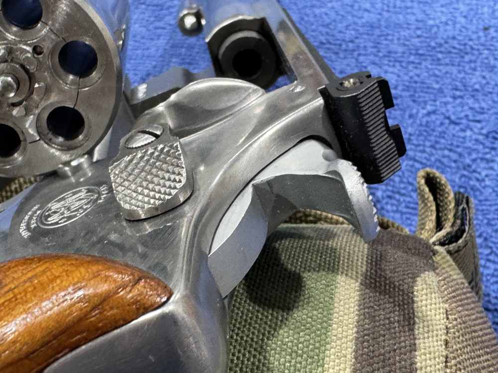 SMITH AND WESSON S&W MODEL 63, 22LR 6-SHOT REVOLVER STAINLESS GREAT (J-16)-img-25