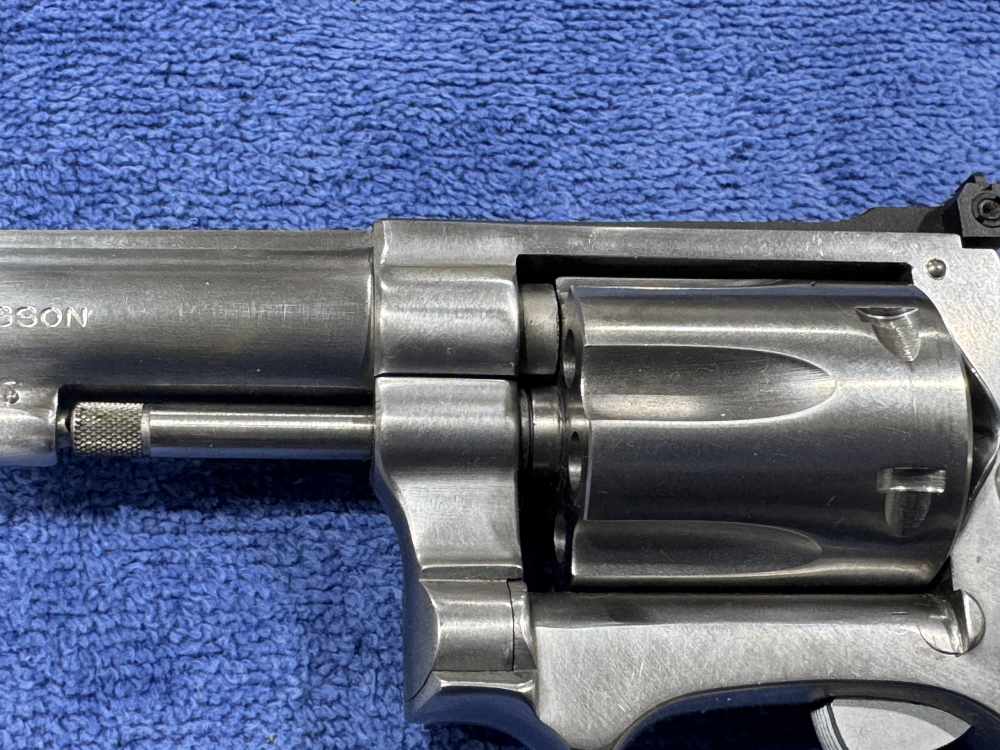 SMITH AND WESSON S&W MODEL 63, 22LR 6-SHOT REVOLVER STAINLESS GREAT (J-16)-img-3