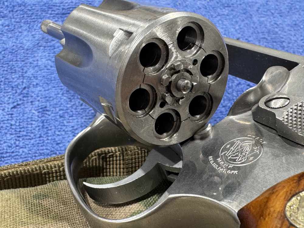 SMITH AND WESSON S&W MODEL 63, 22LR 6-SHOT REVOLVER STAINLESS GREAT (J-16)-img-9