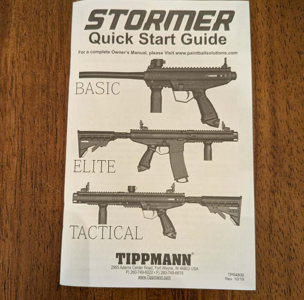 Tippmann Stormer Elite Paintball Marker – .68 Cal – New w/ 3 Mags-img-14