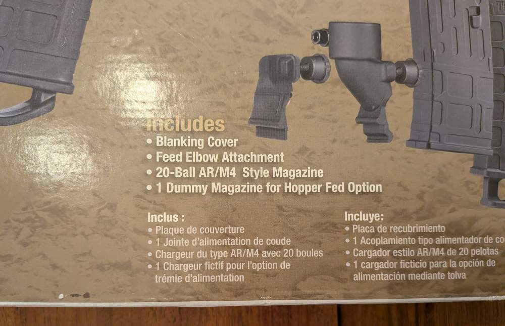 Tippmann Stormer Elite Paintball Marker – .68 Cal – New w/ 3 Mags-img-3