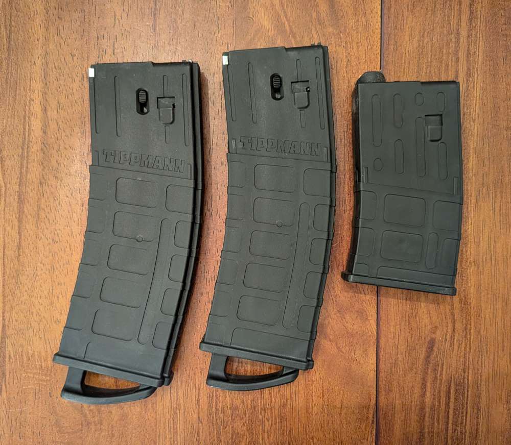 Tippmann Stormer Elite Paintball Marker – .68 Cal – New w/ 3 Mags-img-9