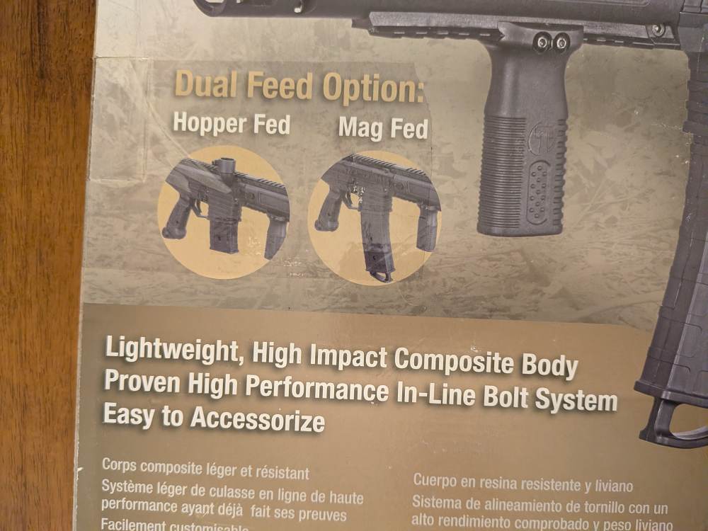 Tippmann Stormer Elite Paintball Marker – .68 Cal – New w/ 3 Mags-img-2