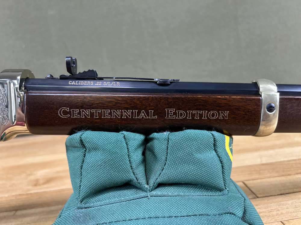 Henry Eagle Scout Centennial Edition Lever Action .22 LR Rifle Golden VGC-img-27