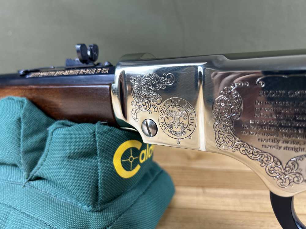 Henry Eagle Scout Centennial Edition Lever Action .22 LR Rifle Golden VGC-img-18