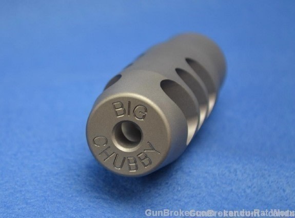 Big Chubby Muzzle Brake 5/8x24 .308 cal-img-1