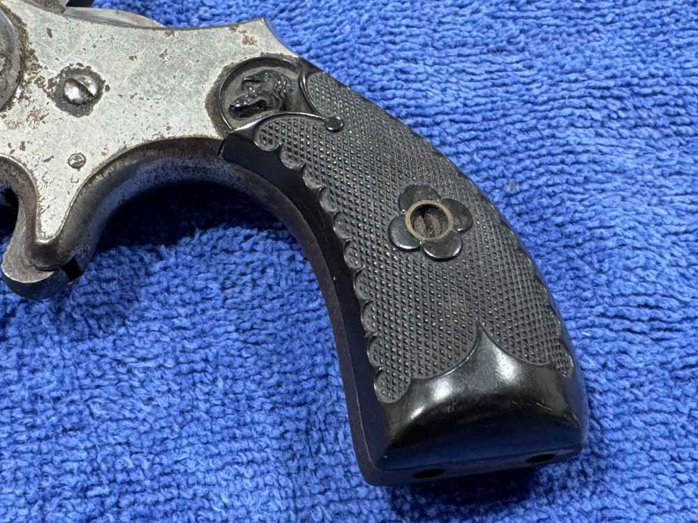 REVOLVER - RUSTY - INOPERABLE - 7-INCH BBL MAYBE GOOD FOR PARTS 22LR (J-04)-img-4