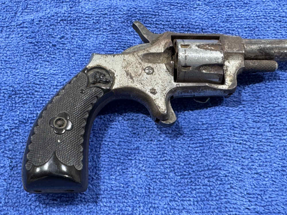 REVOLVER - RUSTY - INOPERABLE - 7-INCH BBL MAYBE GOOD FOR PARTS 22LR (J-04)-img-8