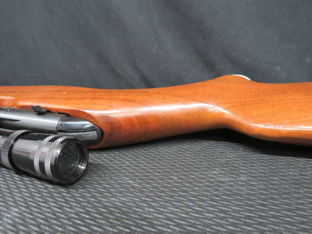 O.F. MOSSBERG MODEL 351CB .22 LR MOSSBERG W/ 4X20 SCOPE PENNY! MFG: 1969!-img-22