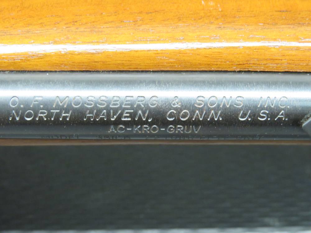 O.F. MOSSBERG MODEL 351CB .22 LR MOSSBERG W/ 4X20 SCOPE PENNY! MFG: 1969!-img-24