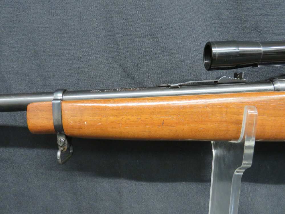 O.F. MOSSBERG MODEL 351CB .22 LR MOSSBERG W/ 4X20 SCOPE PENNY! MFG: 1969!-img-8