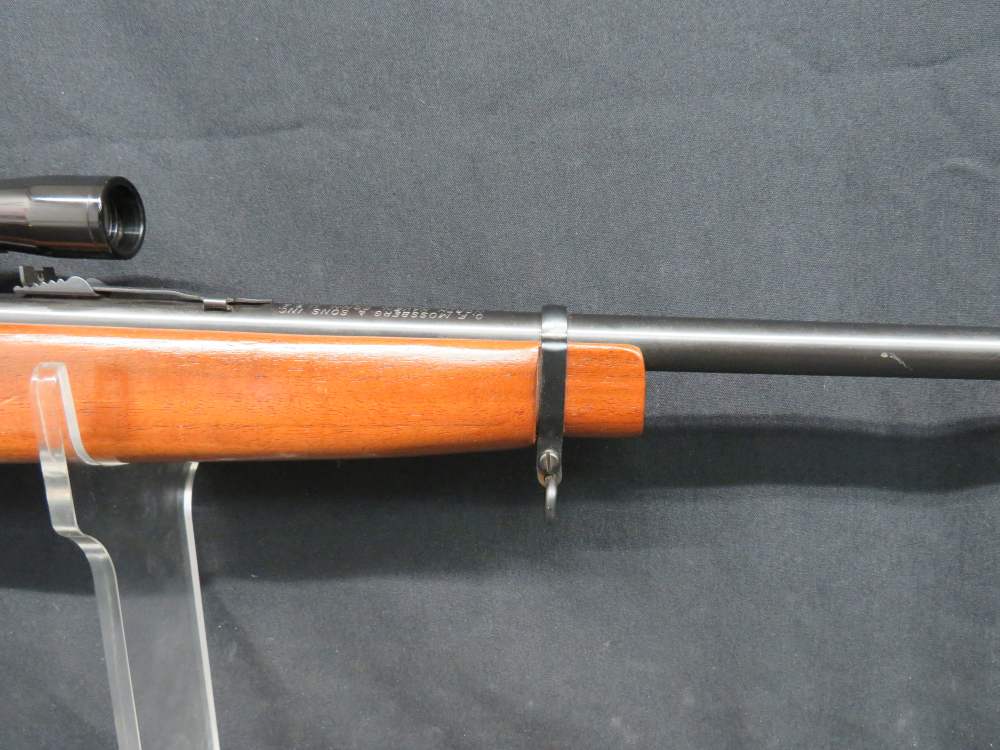 O.F. MOSSBERG MODEL 351CB .22 LR MOSSBERG W/ 4X20 SCOPE PENNY! MFG: 1969!-img-3