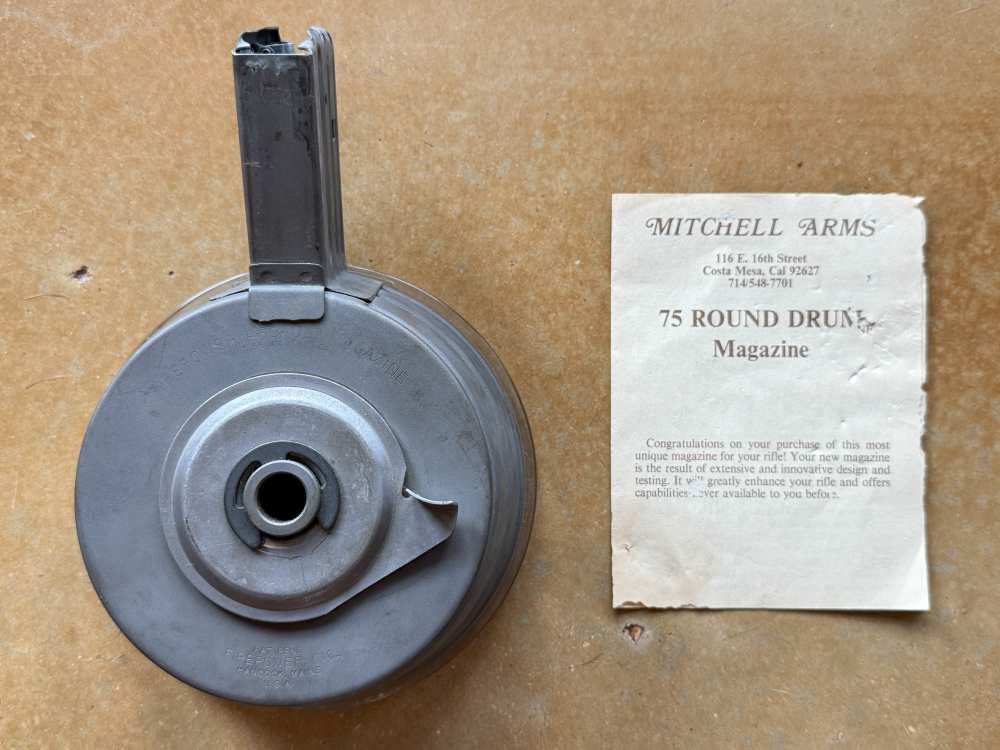 Firepower Assault Magazine Drum 75-rd AR15 M16 AR18 AR180 5.56 223 Mag AR -img-0