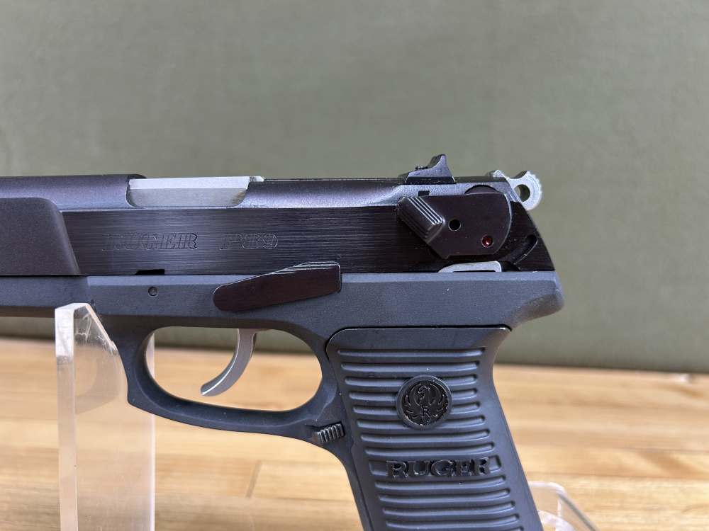 Ruger P89 Semi Auto Pistol 9MM Used + OEM Box 2 Mags 9x19 MM 4.5" Brl 1993-img-6