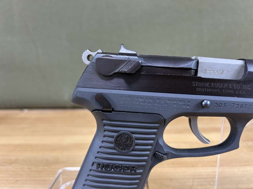 Ruger P89 Semi Auto Pistol 9MM Used + OEM Box 2 Mags 9x19 MM 4.5" Brl 1993-img-13
