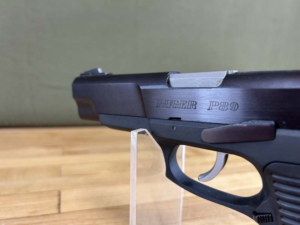 Ruger P89 Semi Auto Pistol 9MM Used + OEM Box 2 Mags 9x19 MM 4.5" Brl 1993-img-16