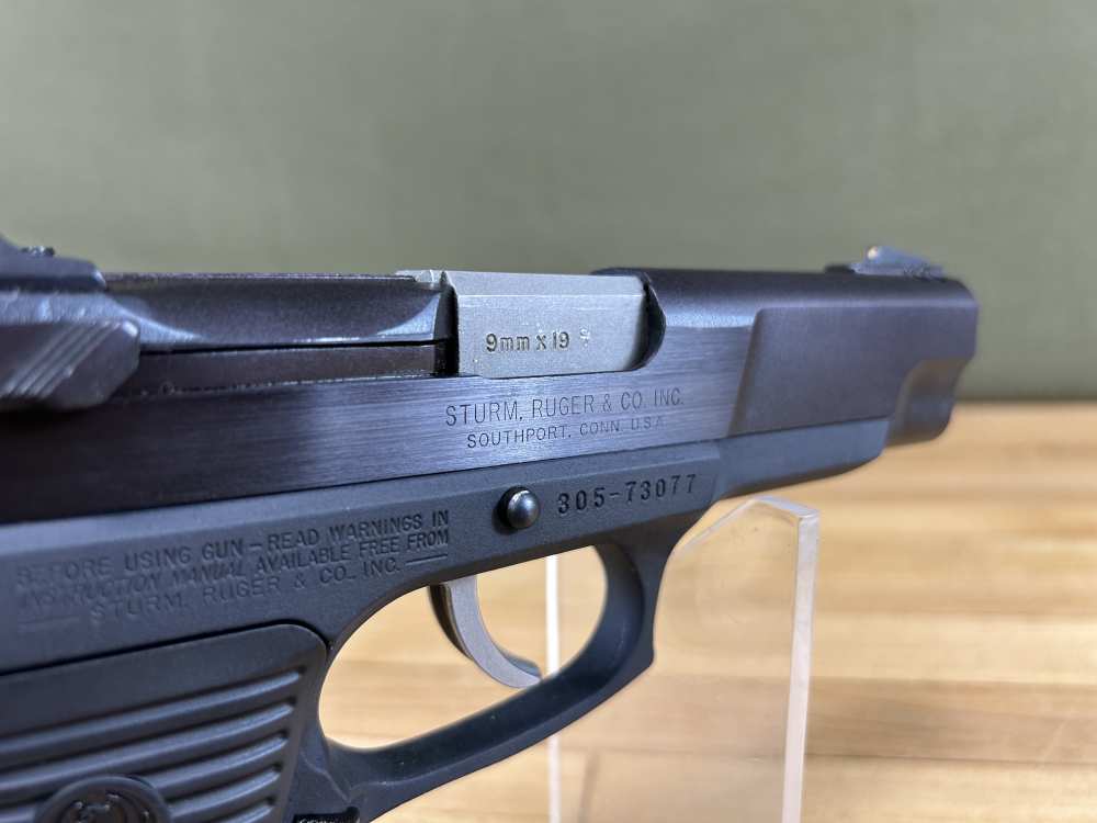 Ruger P89 Semi Auto Pistol 9MM Used + OEM Box 2 Mags 9x19 MM 4.5" Brl 1993-img-15