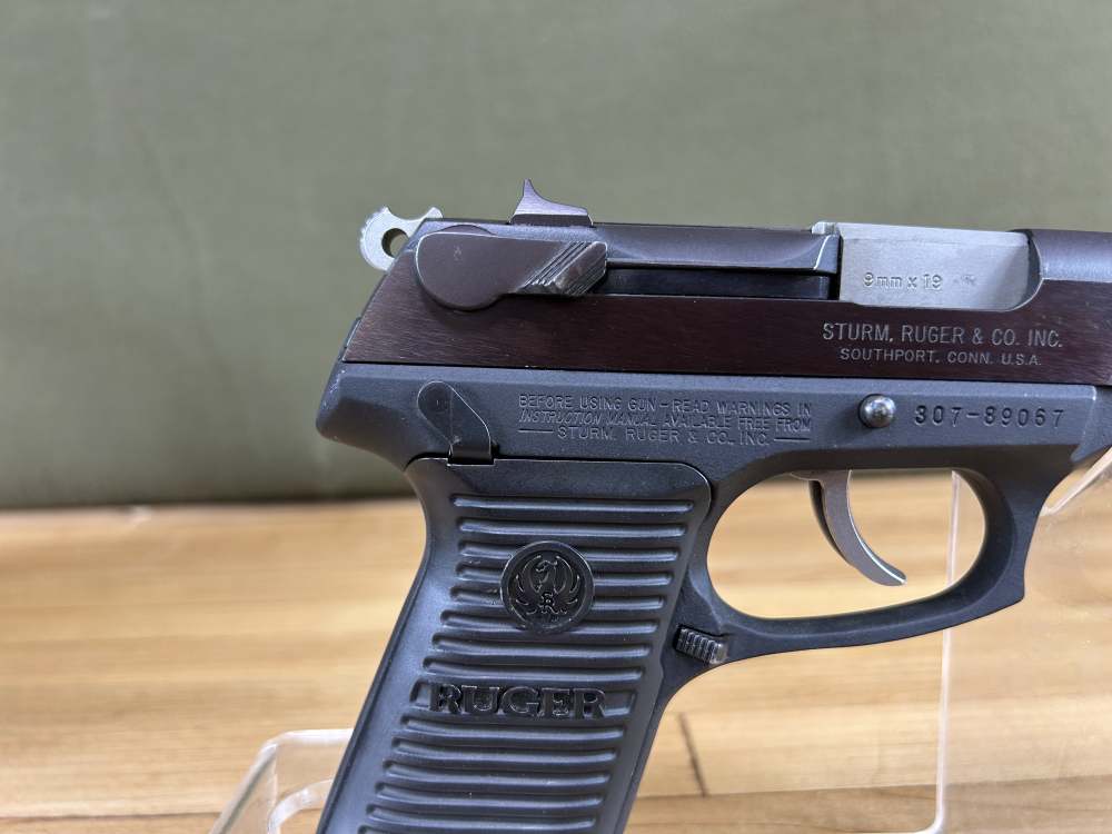 Ruger P89 Semi Auto Pistol 9MM Used + OEM Box 2 Mags 9x19 MM 4.5" Brl 1994-img-12