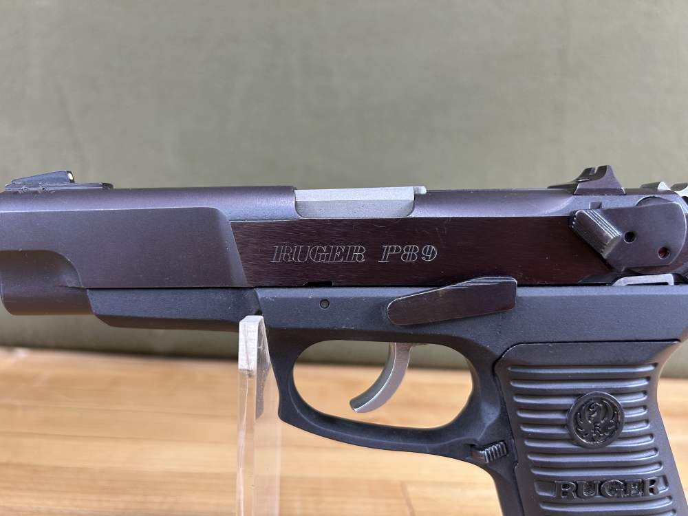 Ruger P89 Semi Auto Pistol 9MM Used + OEM Box 2 Mags 9x19 MM 4.5" Brl 1994-img-5
