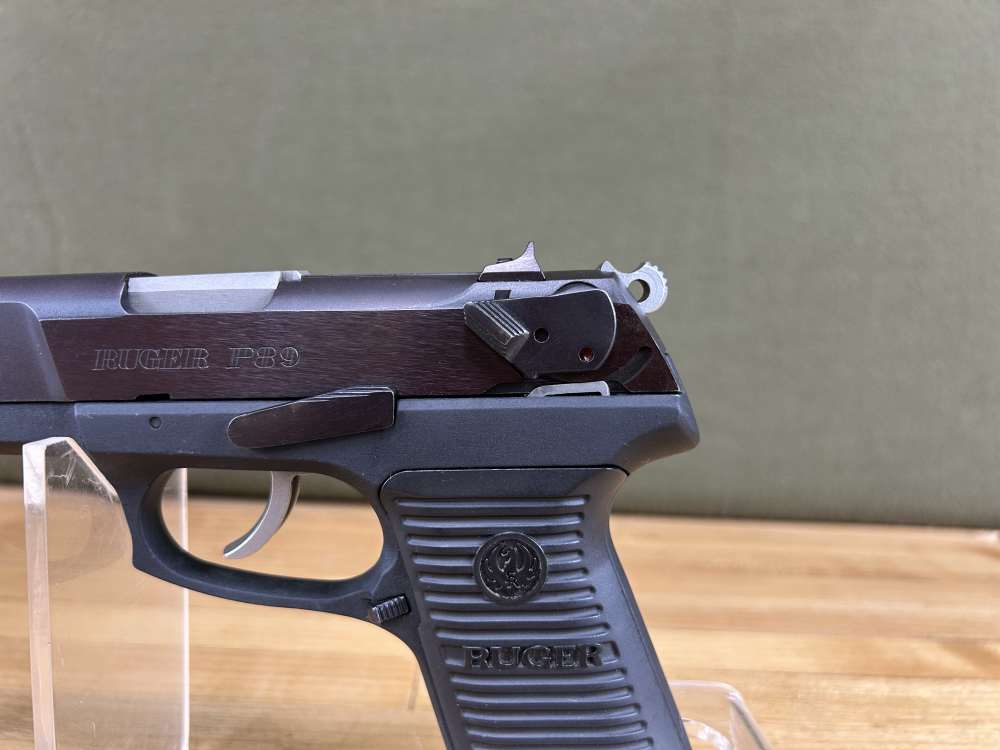Ruger P89 Semi Auto Pistol 9MM Used + OEM Box 2 Mags 9x19 MM 4.5" Brl 1994-img-6
