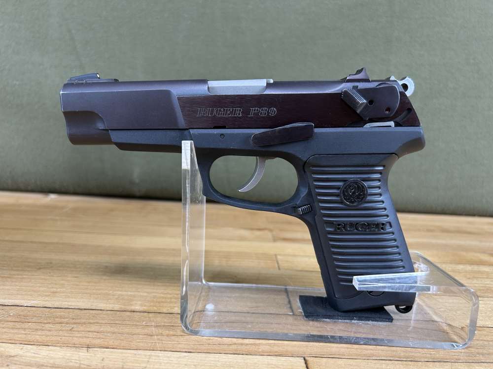 Ruger P89 Semi Auto Pistol 9MM Used + OEM Box 2 Mags 9x19 MM 4.5" Brl 1994-img-3