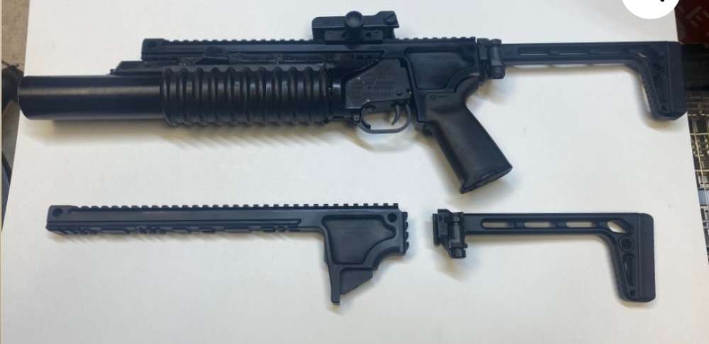 LMT M203 Rail Mount Stand Alone Stock Only-img-0