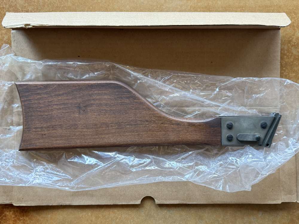 1911 1911A1 Detachable Shoulder Stock + MSH Mainspring Housing 45 9mm M1911-img-0