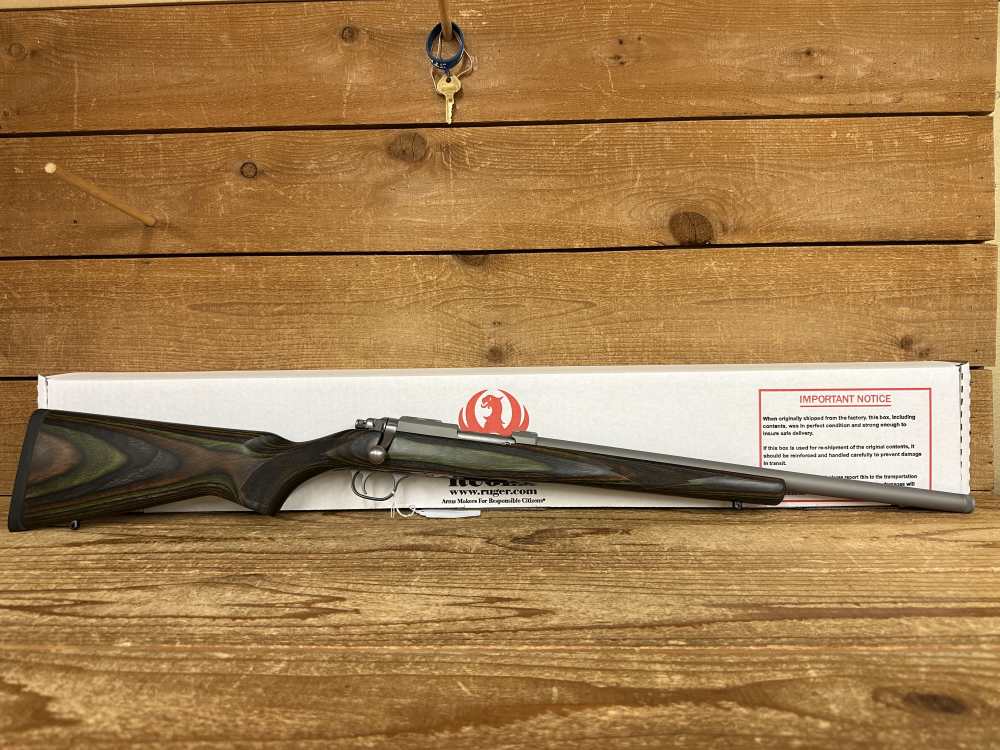 Ruger M77/22 .22 Hornet 18.5" BBL threaded -img-0