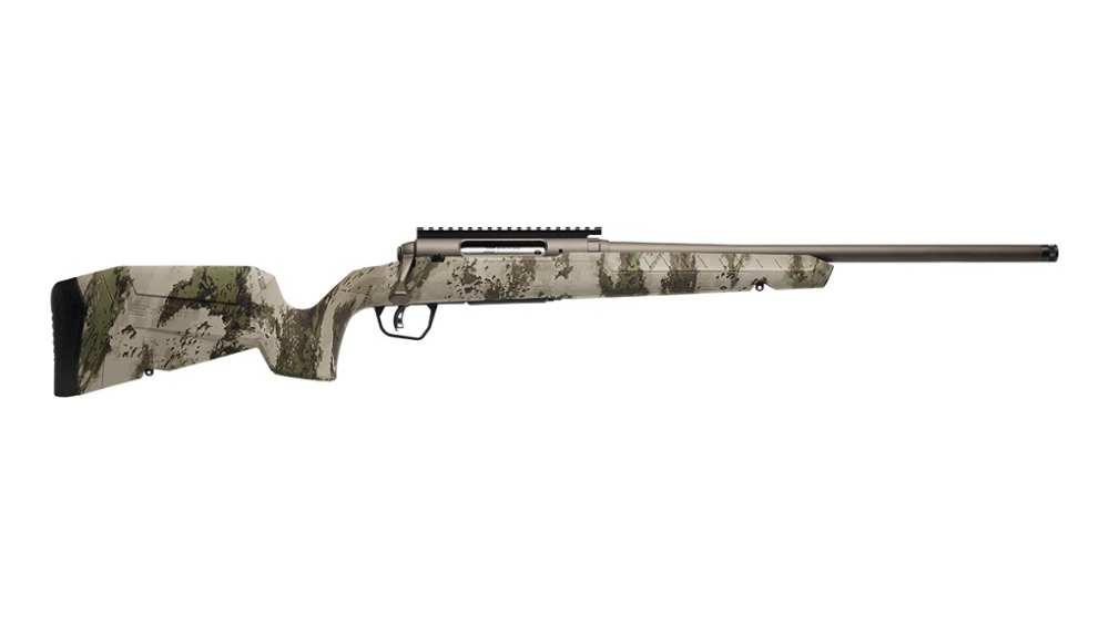 Savage Axis 2 Pro .270 Win 20" Gun Metal Bronze / Woodland Camo 32288-img-1