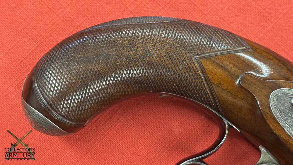 Cased Set Of Large Bore Scottish Flintlock Officer’s Pistols By Daniel Ross-img-11