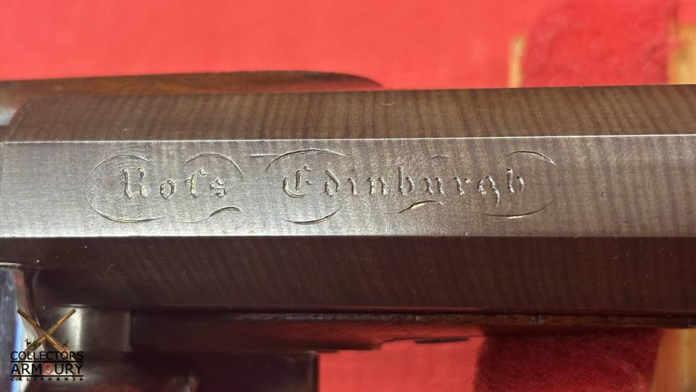 Cased Set Of Large Bore Scottish Flintlock Officer’s Pistols By Daniel Ross-img-25