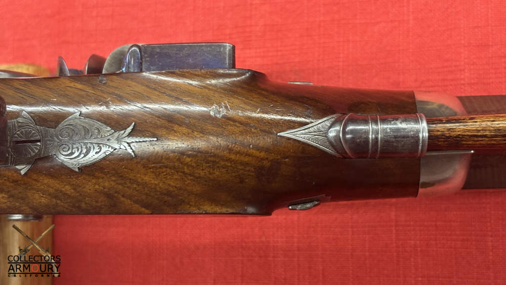 Cased Set Of Large Bore Scottish Flintlock Officer’s Pistols By Daniel Ross-img-50
