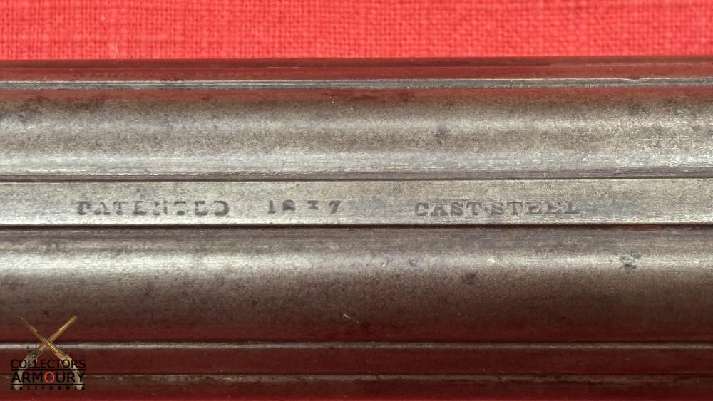 Cased Allen & Thurber “Dragoon” Model Percussion Pepperbox Revolver c. 1837-img-14