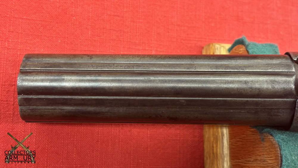 Cased Allen & Thurber “Dragoon” Model Percussion Pepperbox Revolver c. 1837-img-17
