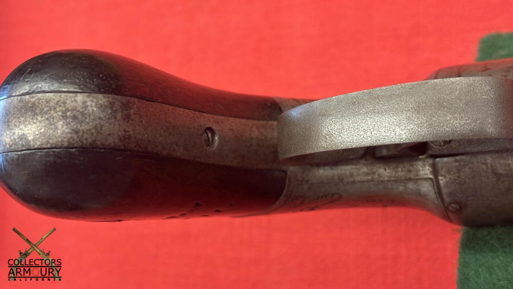 Cased Allen & Thurber “Dragoon” Model Percussion Pepperbox Revolver c. 1837-img-21