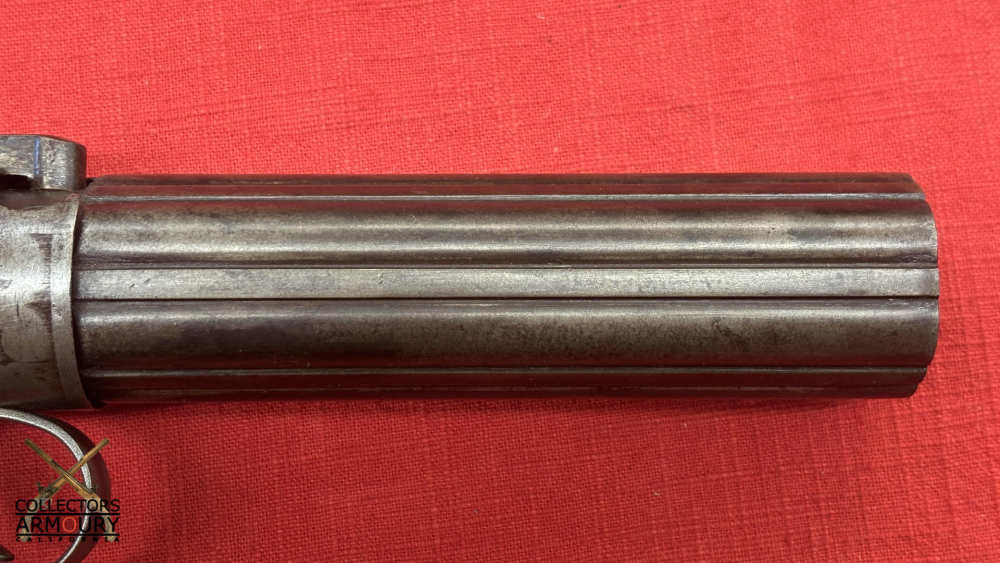 Cased Allen & Thurber “Dragoon” Model Percussion Pepperbox Revolver c. 1837-img-10