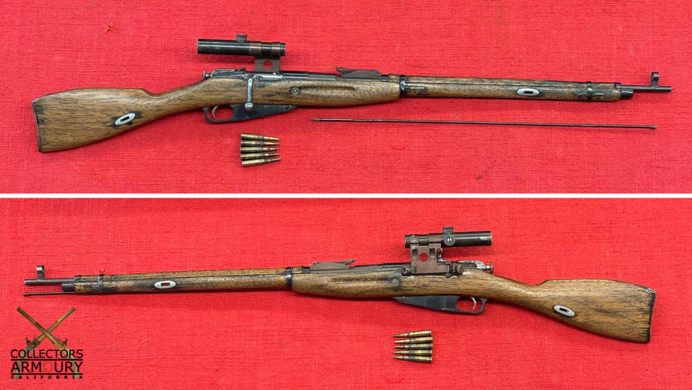 1/3rd Scale Scoped Moisin Nagant Sniper Rifle By Miniart Moscow-img-1