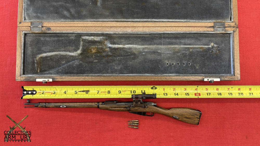 1/3rd Scale Scoped Moisin Nagant Sniper Rifle By Miniart Moscow-img-13