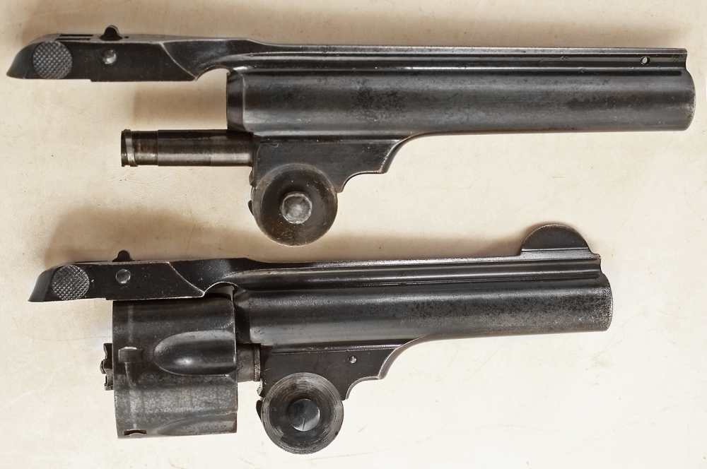 2X SMITH WESSON 32 SAFETY 2nd MODEL DA REVOLVER BARRELS PARTS FOR PROJECT-img-1
