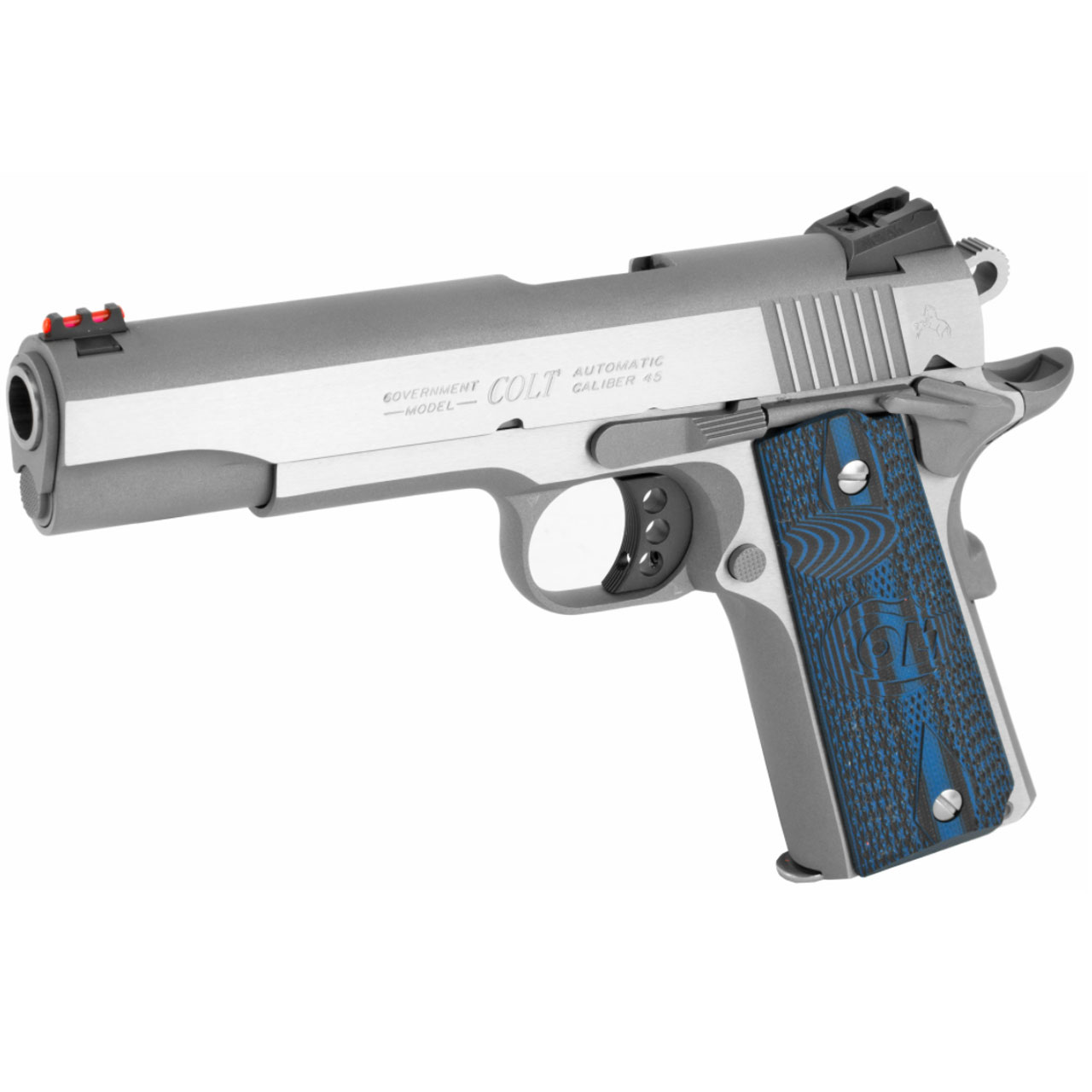 COLT 1911 Competition .45 ACP 5in 8rd Stainless Semi-Automatic Pistol-img-3