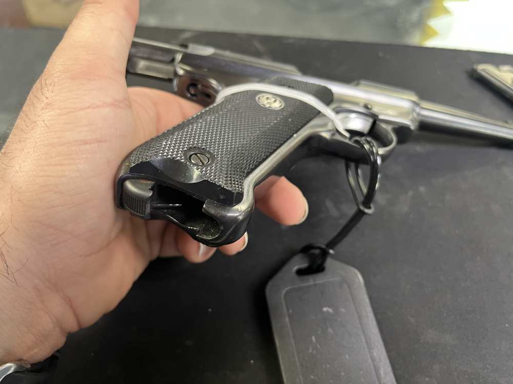 Ruger Mark II 4.75" tapered bbl .22lr mfg 1983-img-6