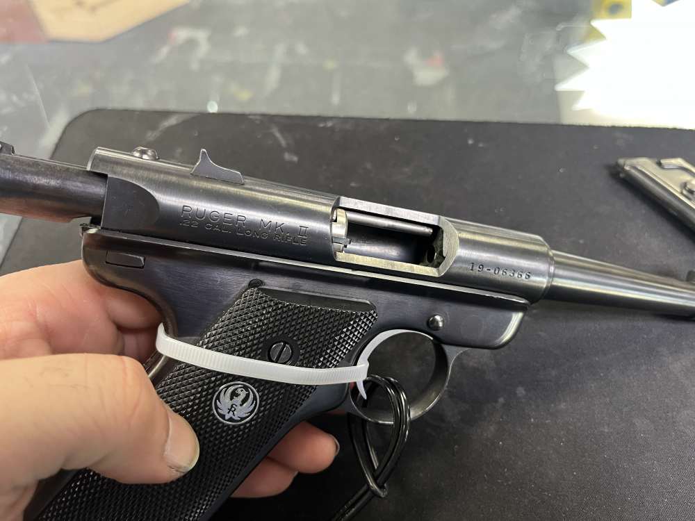 Ruger Mark II 4.75" tapered bbl .22lr mfg 1983-img-4