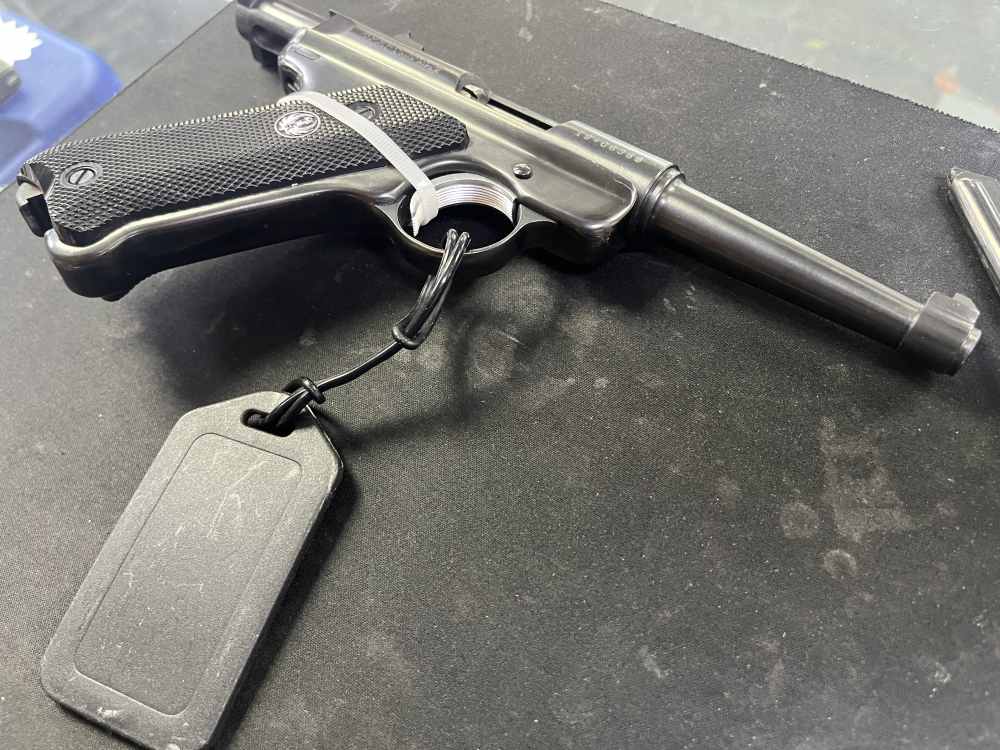 Ruger Mark II 4.75" tapered bbl .22lr mfg 1983-img-8