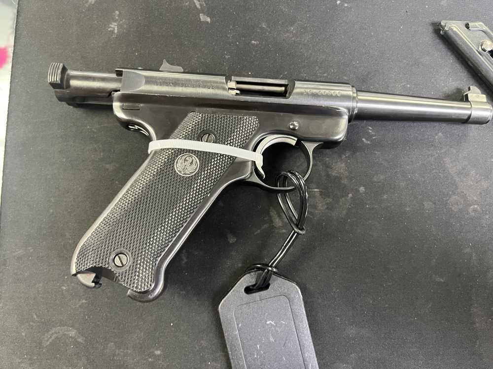 Ruger Mark II 4.75" tapered bbl .22lr mfg 1983-img-7