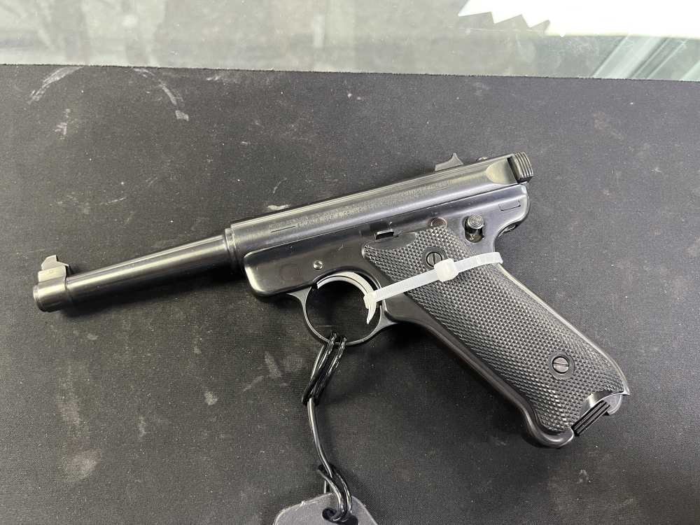 Ruger Mark II 4.75" tapered bbl .22lr mfg 1983-img-0