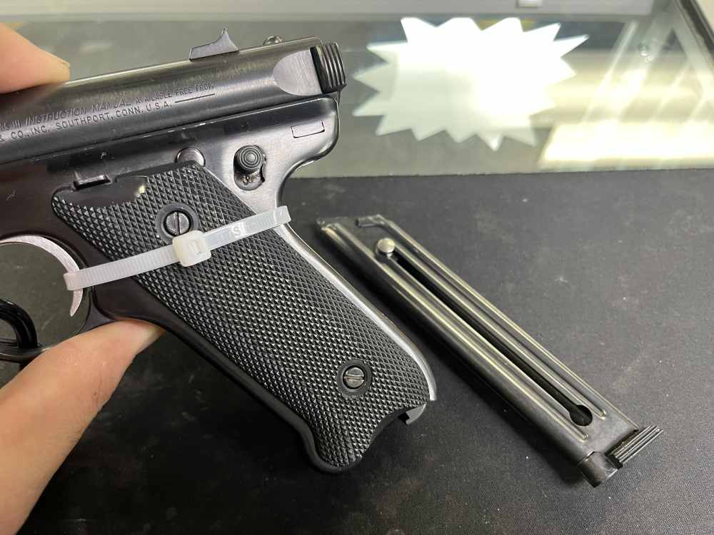 Ruger Mark II 4.75" tapered bbl .22lr mfg 1983-img-2