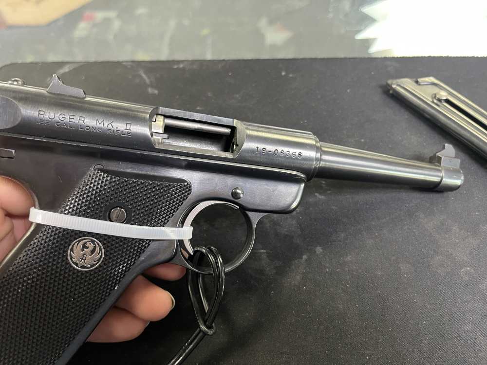 Ruger Mark II 4.75" tapered bbl .22lr mfg 1983-img-5