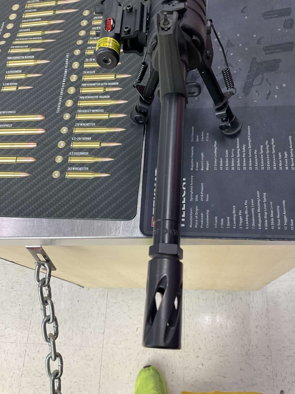 Spikes Tactical SNOWFLAKE ST-15 5.56 multi cal 18.5” heavy barrel m16-img-12