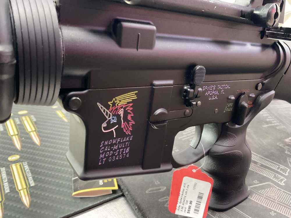 Spikes Tactical SNOWFLAKE ST-15 5.56 multi cal 18.5” heavy barrel m16-img-9